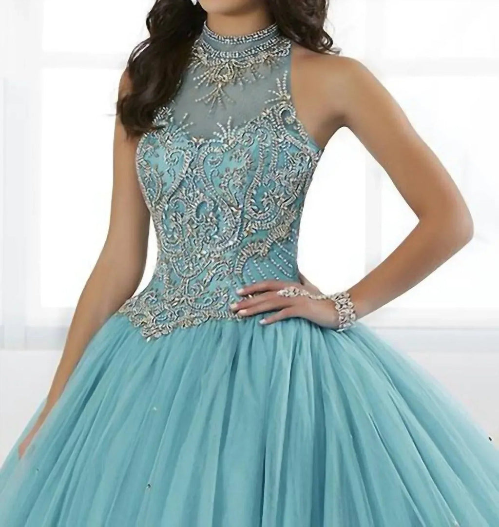 Elegant white straight tulle ball gown for women, maxi dress with flowing fabric, by Rack Hunt.