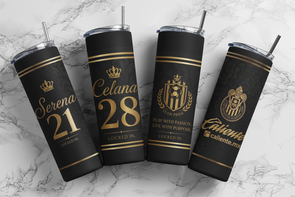 Personalized Team 20oz Stainless Steel Tumbler — Custom Team Tumblers