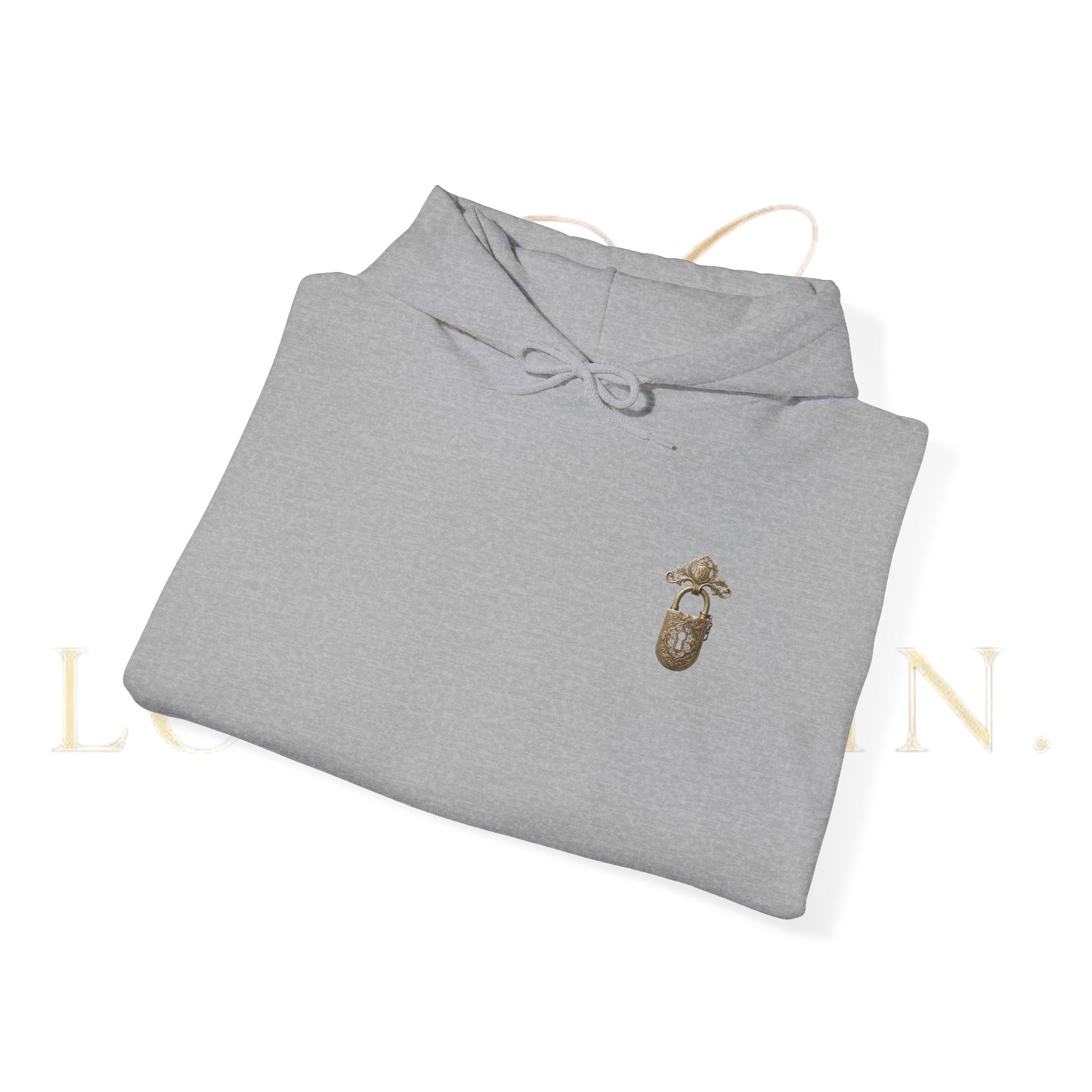 Locked In Crest hoodie featuring retro soccer design and country pride, with bold crest graphics on a comfortable hoodie.