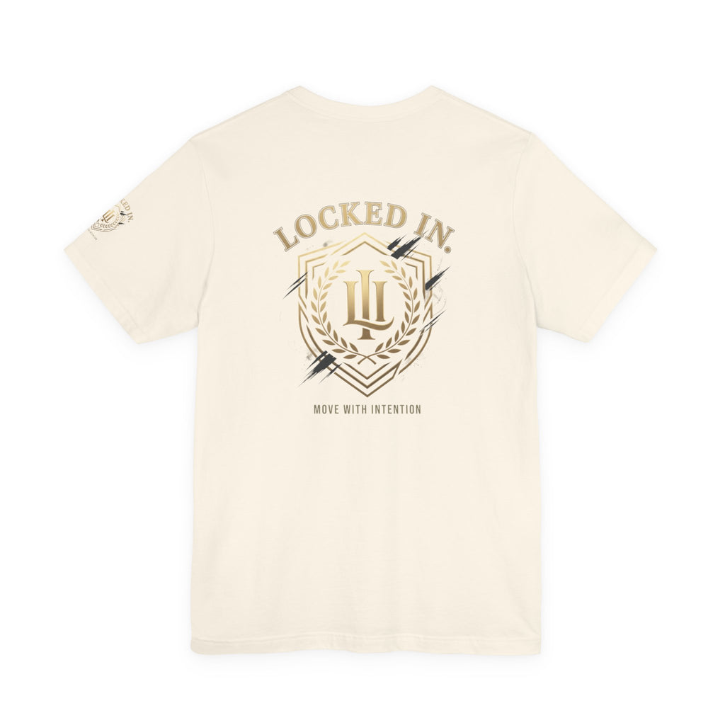 Retro soccer crest t-shirt by Printify featuring a championship season supporter design on a casual tee.
