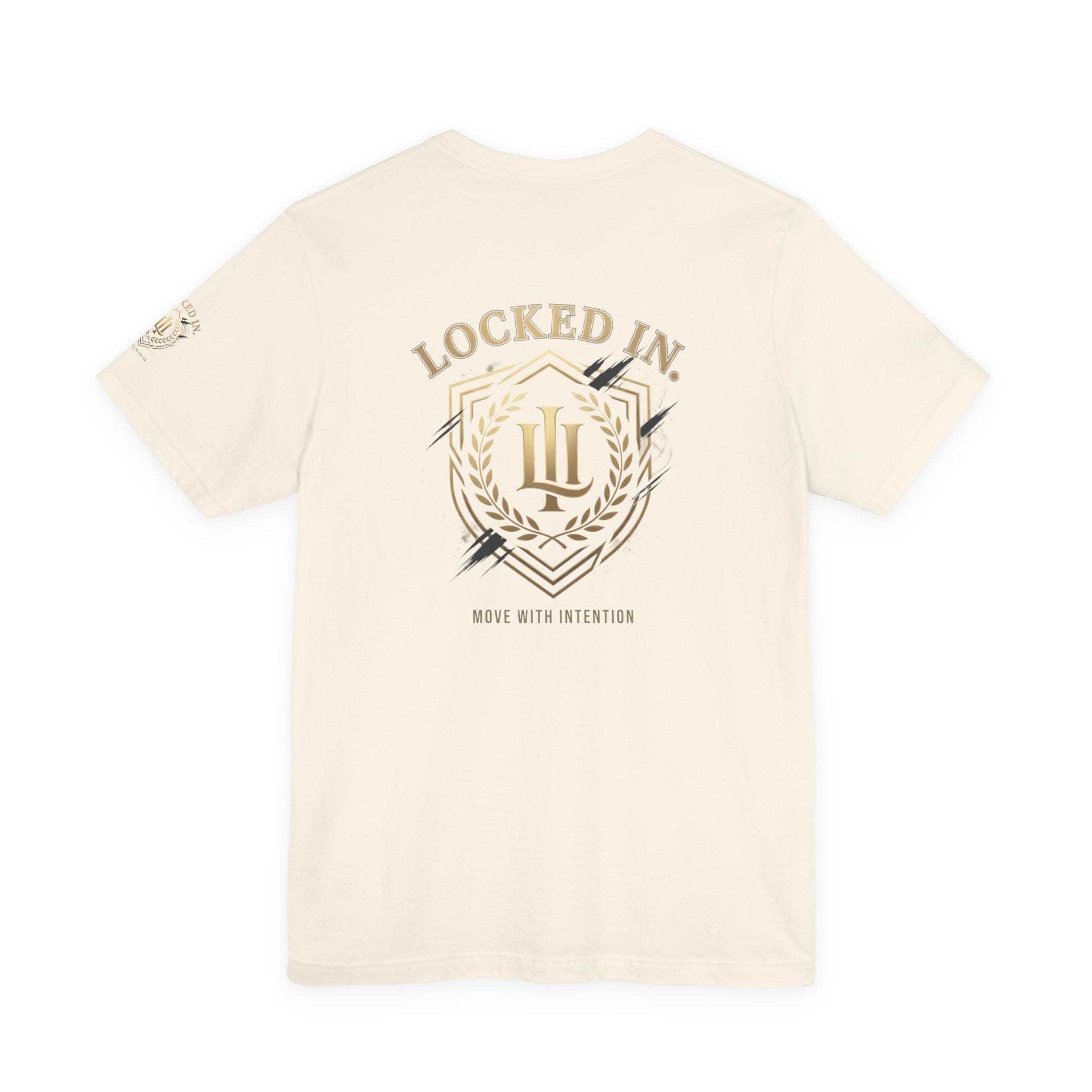 Retro soccer crest t-shirt by Printify featuring a championship season supporter design on a casual tee.