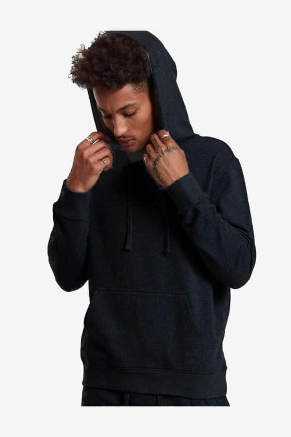 SpectraUSA heavyweight fleece hoodie P2016 with a cozy, thick fabric and a comfortable fit, shown in a front view.